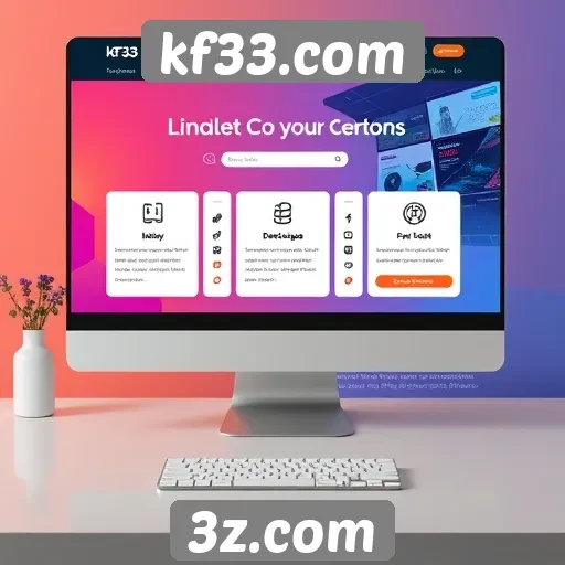 Acessibilidade e design intuitivo em kf33.com