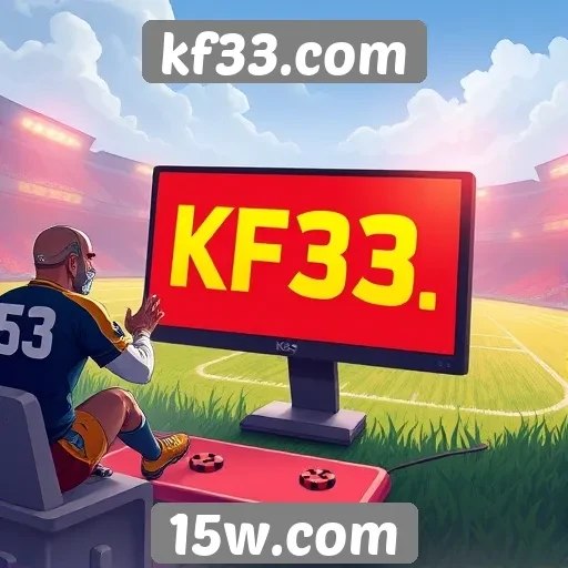 Interface e design do kf33.com para jogadores
