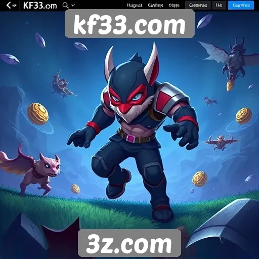Comparação de kf33.com com outros sites de jogos